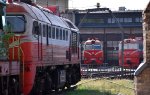 Lithuania railways depot